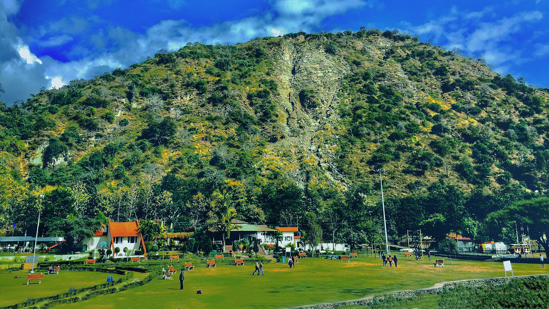 haryana tourism resort morni hills